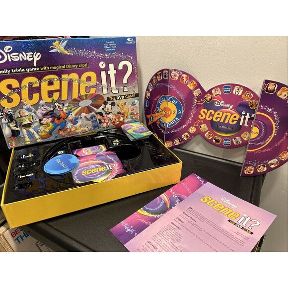 Disney Other - Disney Scene It? DVD Game Mattel 2004 For Parts